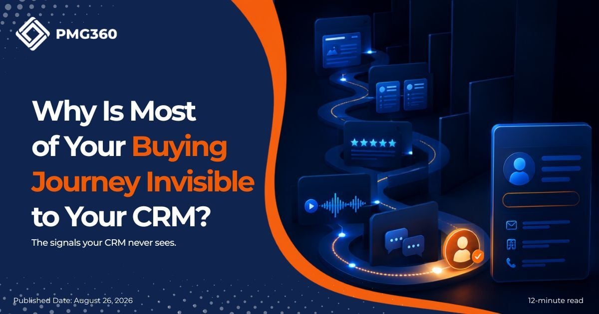 Why Is Most of Your Buying Journey Invisible to Your CRM?