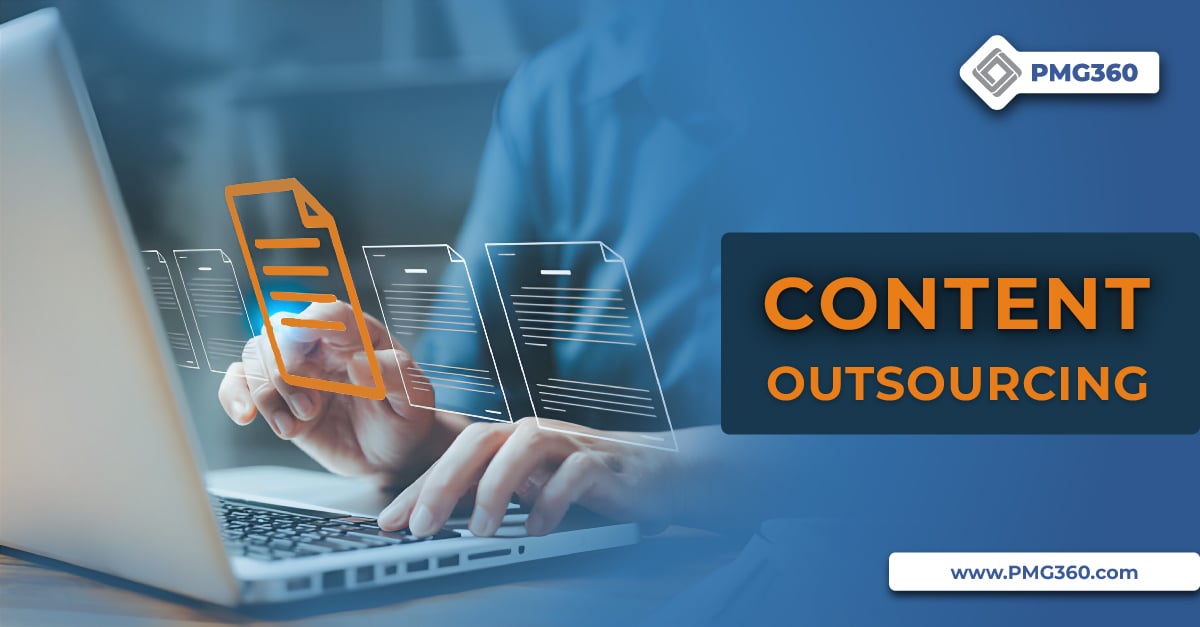 Content outsourcing with PMG360