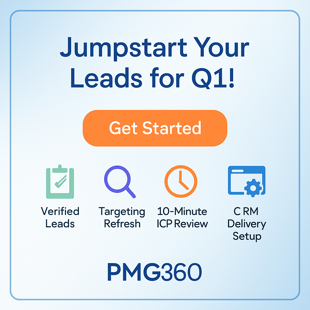 More Qualified Leads for Q1 with the Lead Jumpstart Package